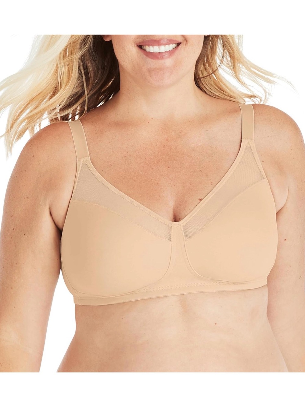 Playtex Women’s 18 Hour Wireless Smoothing Minimizer Bra 42DDD